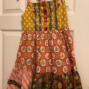 Girls MK Tie Knot Dress 12